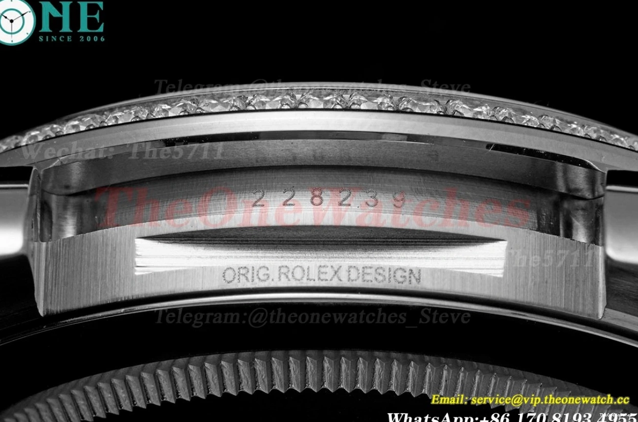 DayDate 40mm Heavy GSF SS (Tungsten 228349 SS Version) A3255 Grey Pres Stk 0309